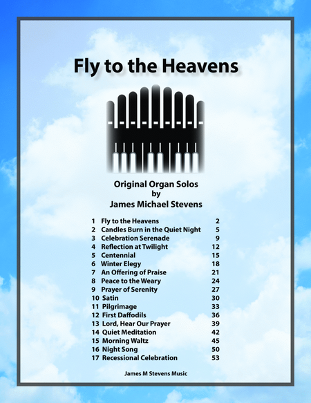 Fly to the Heavens - Organ Book image number null