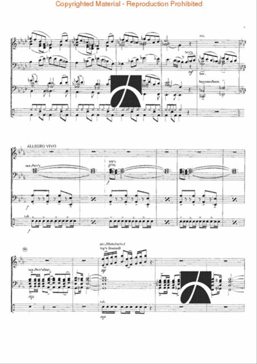 Oregon Oregon Concert Band scores gallery preview page 10