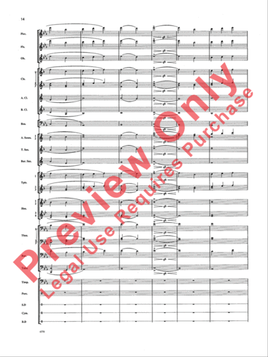 Ballymore Down Concert Band scores gallery preview page 15