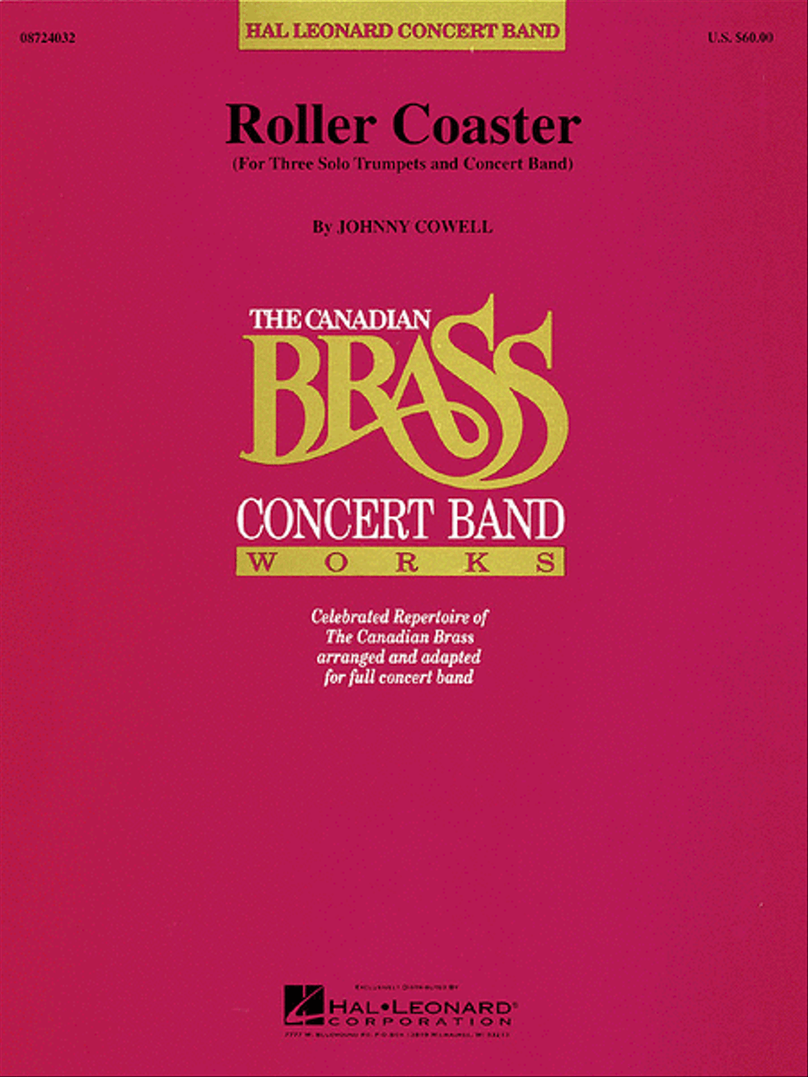 Roller Coaster Roller Coaster Concert Band scores gallery preview page 1