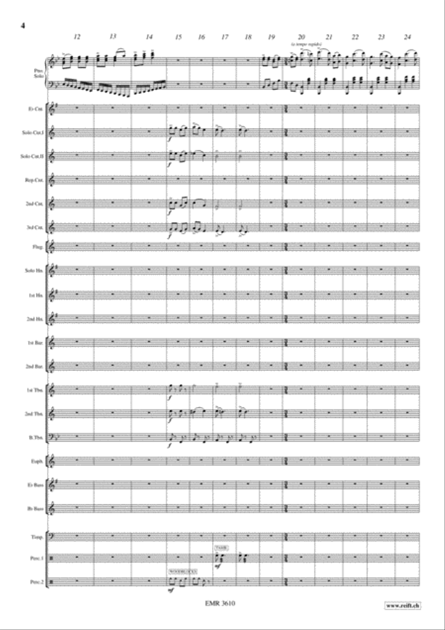 Concerto Fantastico Brass Band scores gallery preview page 5