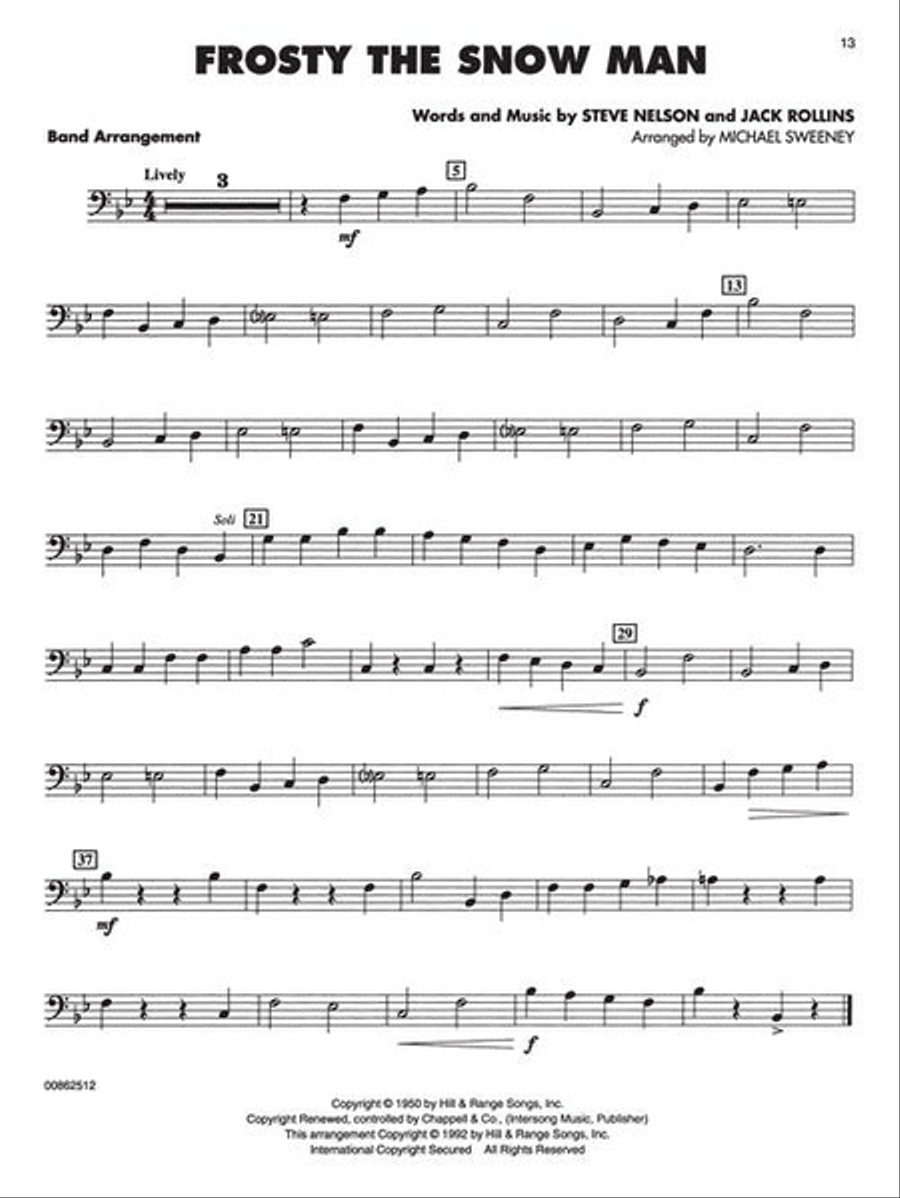 Essential Elements Christmas Favorites Concert Band Methods scores gallery preview page 5