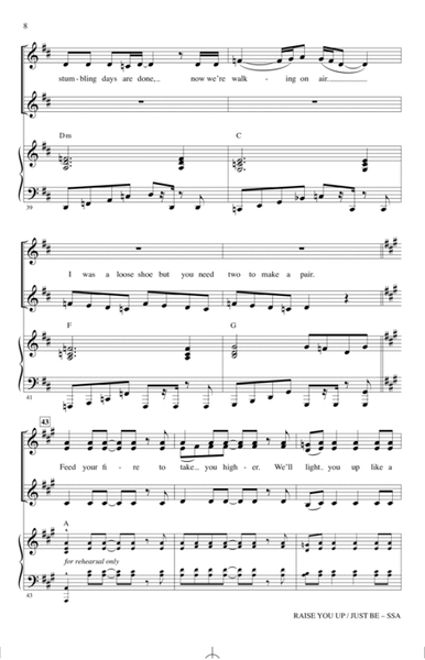 Raise You Up/Just Be (from Kinky Boots) (arr. Mac Huff)