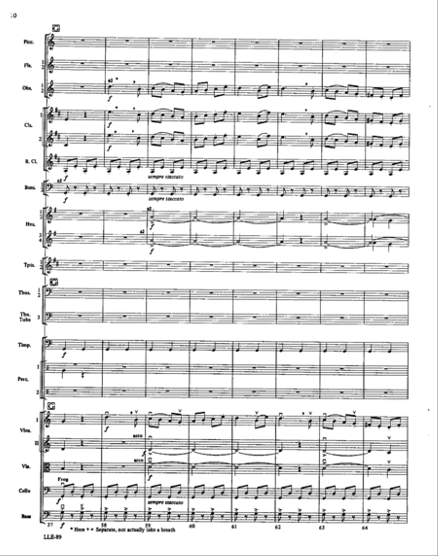 Snow Maiden: Dance of the Tumblers Orchestra scores gallery preview page 9
