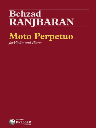 Book cover for Moto Perpetuo