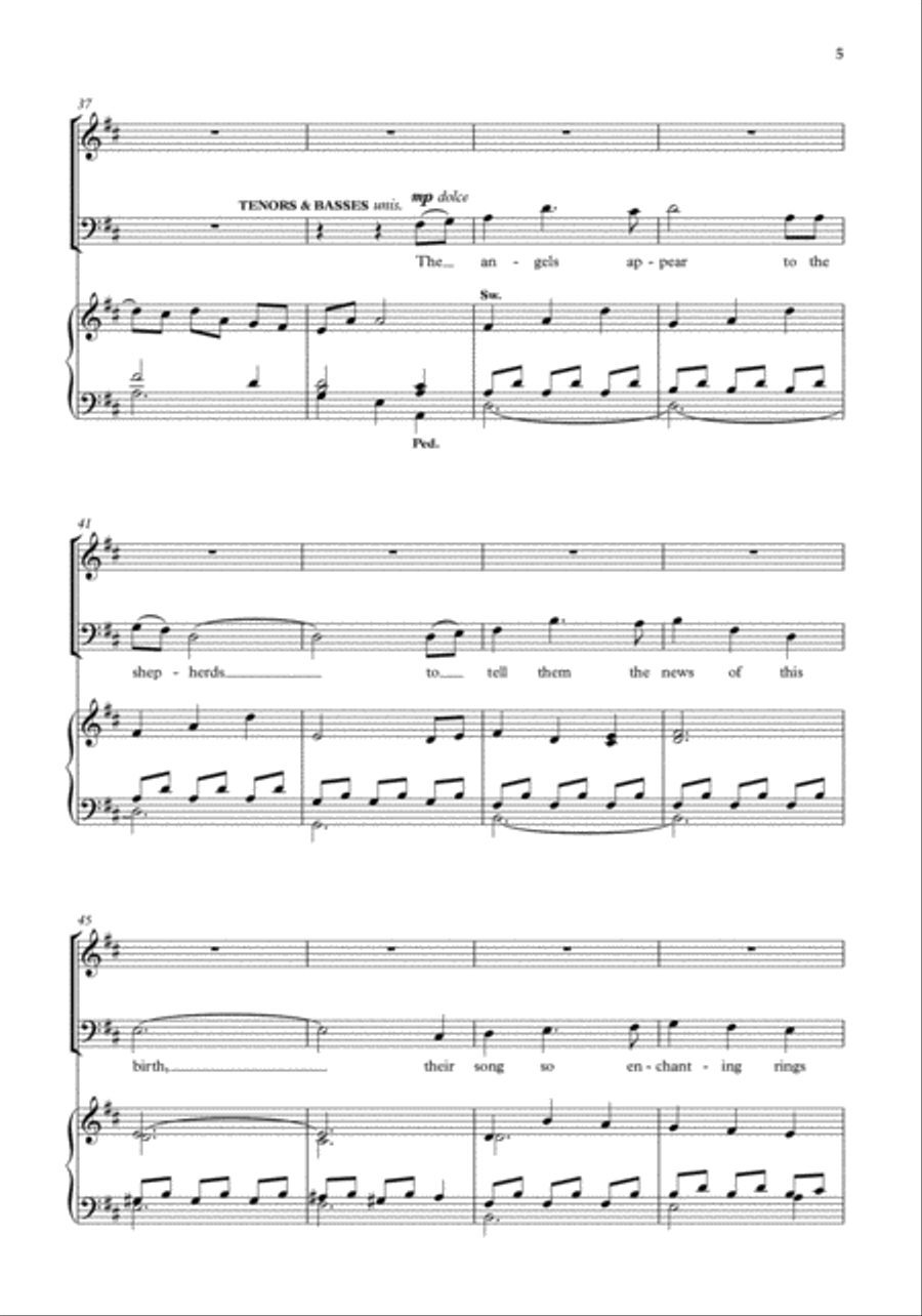 A Carol of Mary A Carol of Mary Divisi scores gallery preview page 5