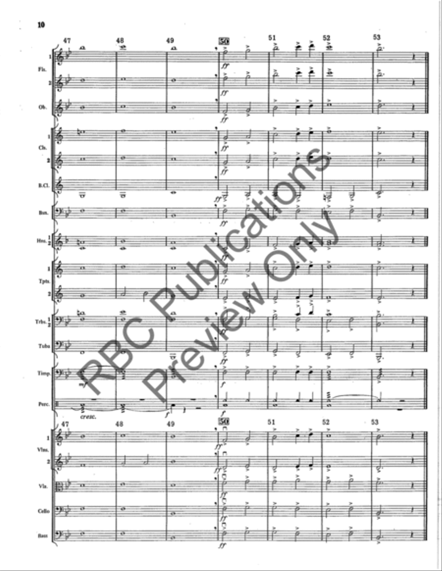 Gloria And Alleluia Gloria And Alleluia Full Orchestra scores gallery preview page 11