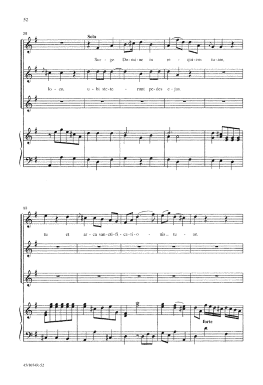 Vesperae Pro Festo Sancti Innocentium SSA scores gallery preview page 61
