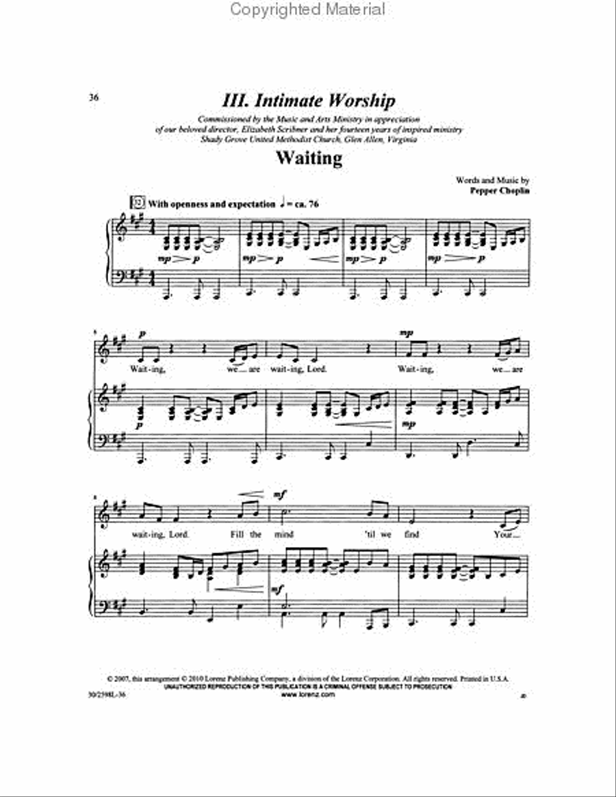 Forever God Medium Voice scores gallery preview page 4