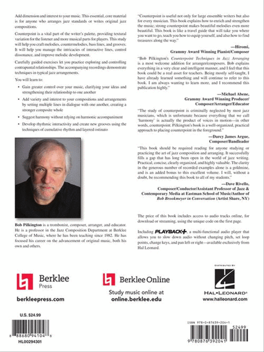 Counterpoint in Jazz Arranging Collection / Songbook scores gallery preview page 18