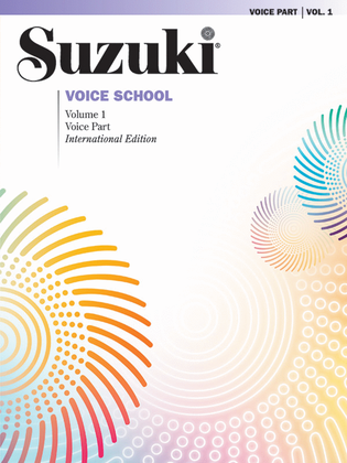 Book cover for Suzuki Voice School