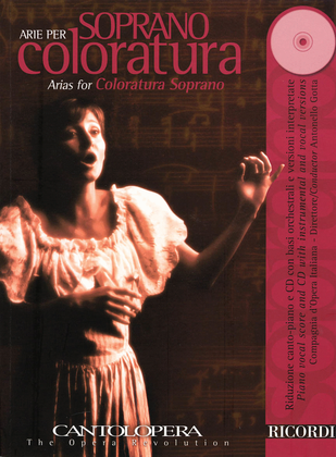 Book cover for Arias for Coloratura Soprano