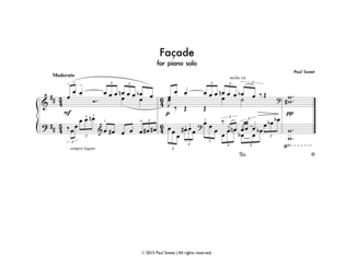 Façade for solo piano