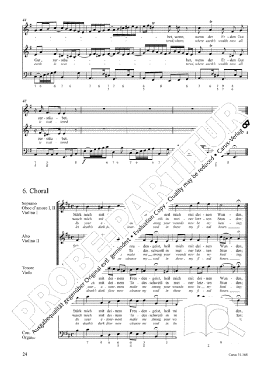 Day of reck'ning! Judgment day (Tue Rechnung! Donnerwort) 4-Part scores gallery preview page 25