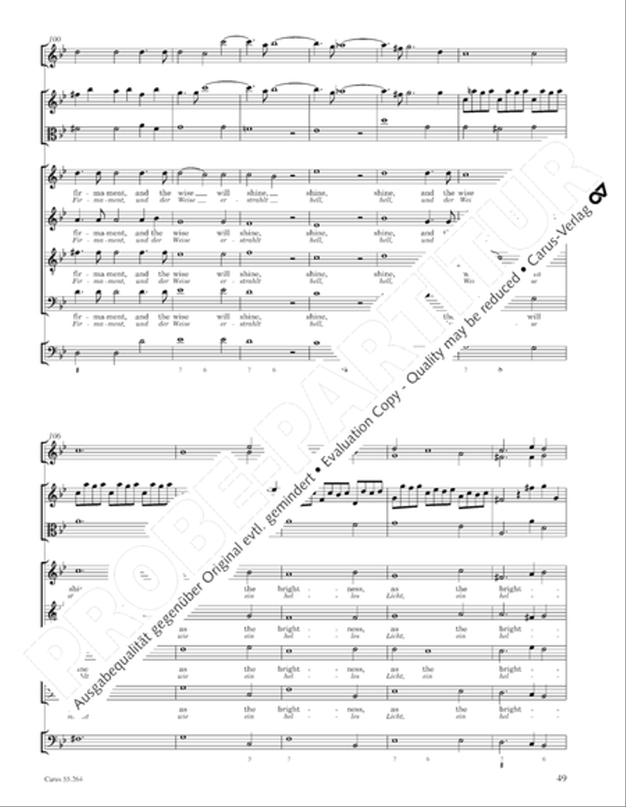 Israel in Egypt - Part I Israel in Egypt - Part I 4-Part scores gallery preview page 61