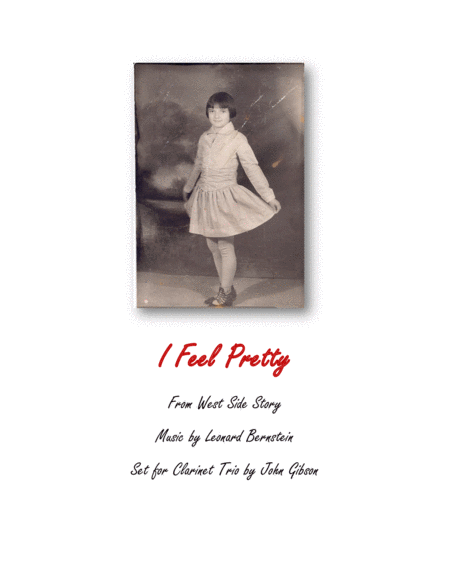 I Feel Pretty from West Side Story - Clarinet Trio image number null