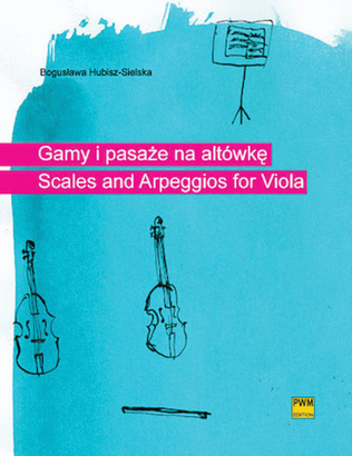 Book cover for Scales and Arpeggios for Viola