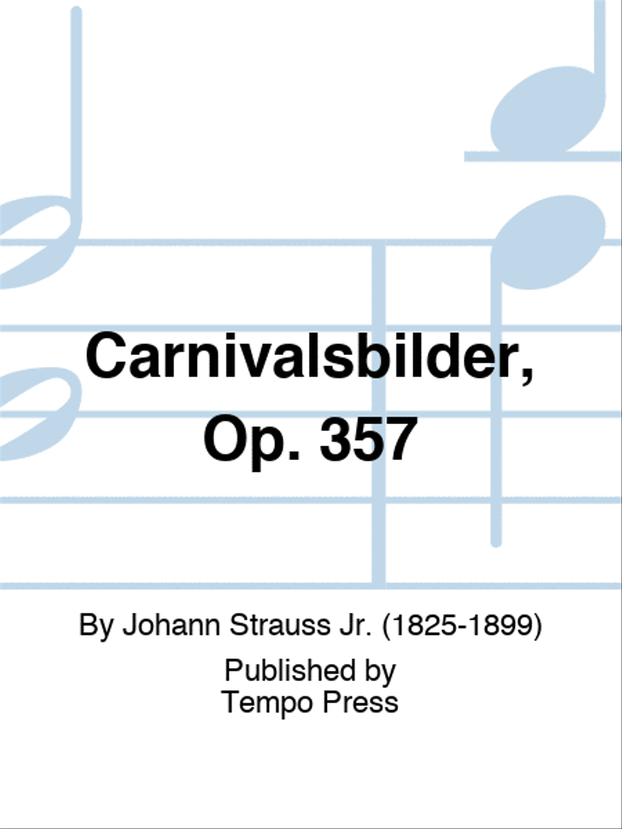 Carnivalsbilder, Op. 357 Set of Parts scores gallery preview page 1