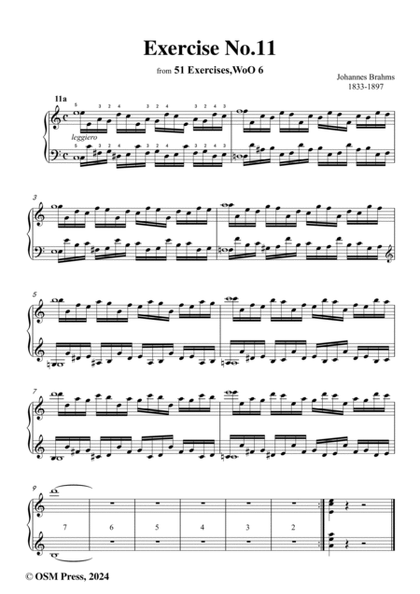 Brahms-Exercise No.11,WoO 6 No.11,for Piano image number null