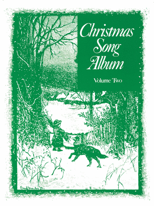 Book cover for Christmas Song Album (Green)