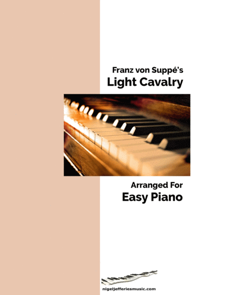 Von Suppe's Light Cavalry arranged for easy piano image number null