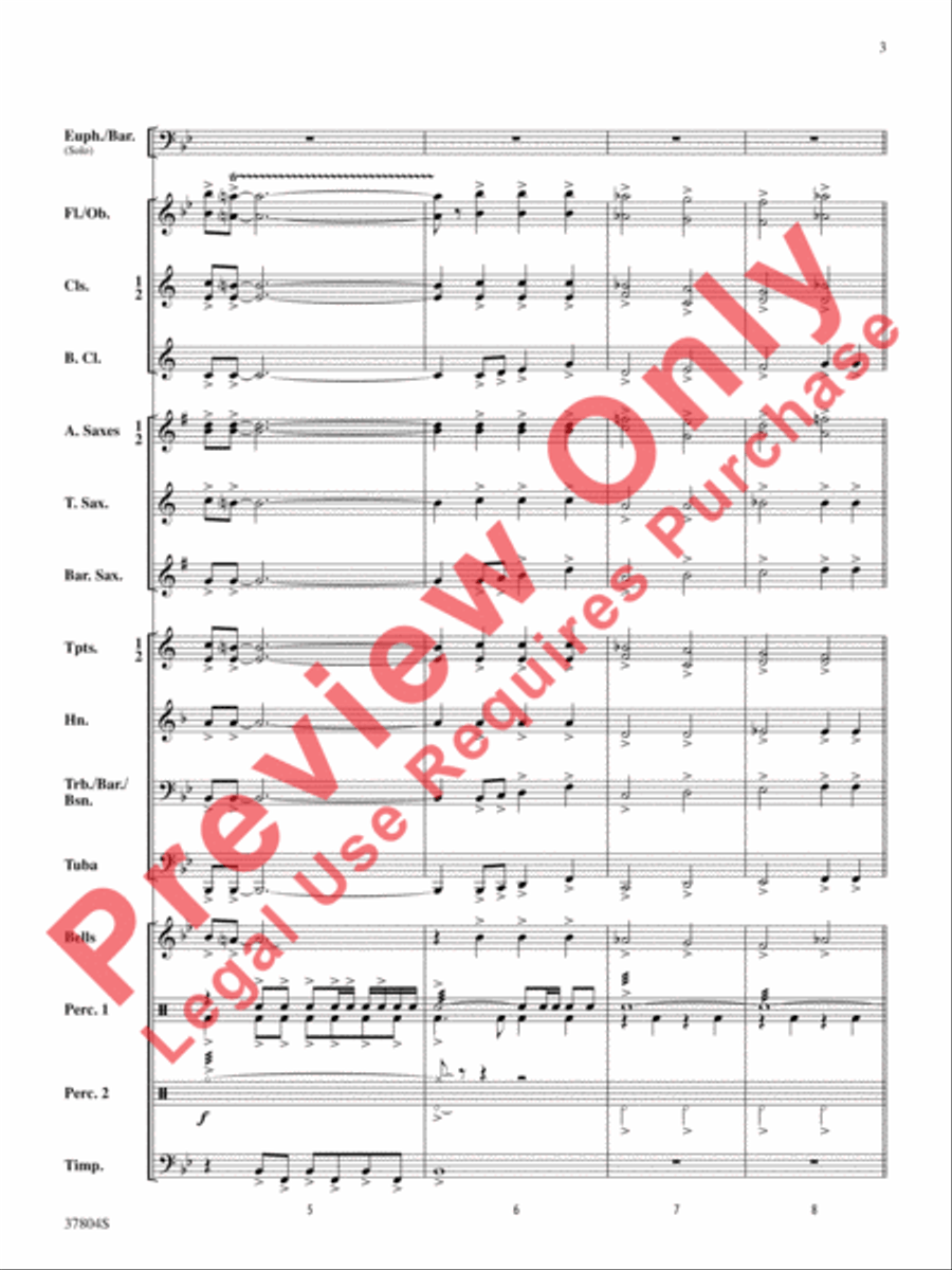 UFO UFO Concert Band scores gallery preview page 4