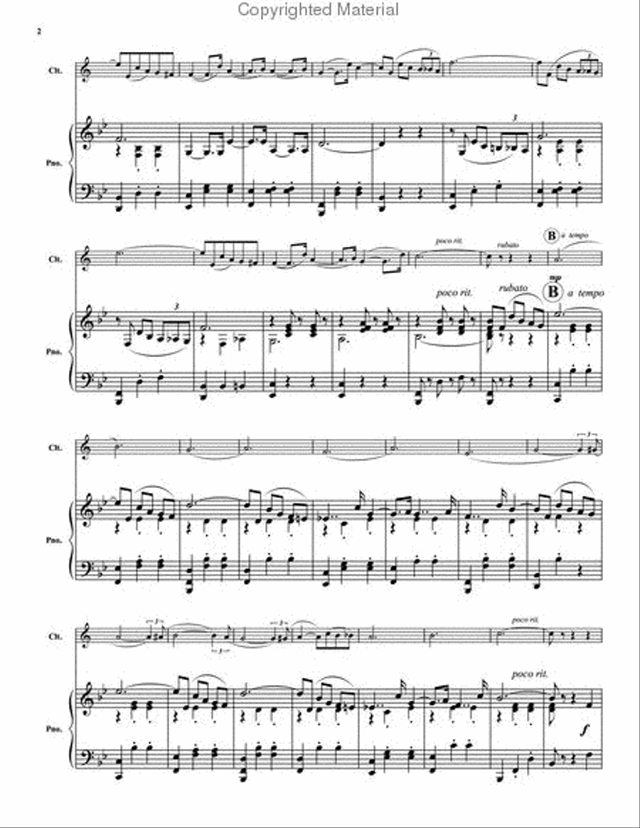 Liebesfreud (Love's Joy) Clarinet Solo scores gallery preview page 3