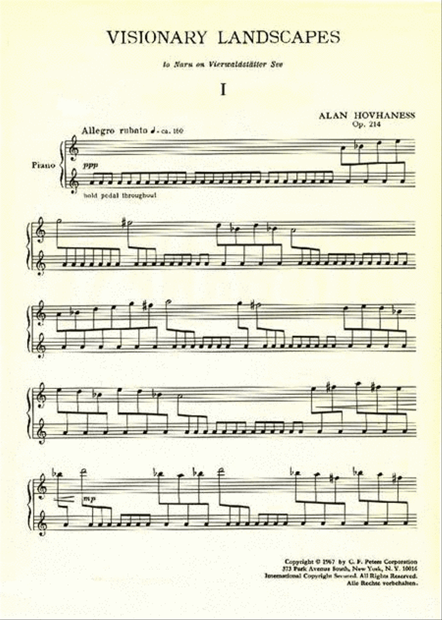 Visionary Landscapes Op. 214 Piano scores gallery preview page 2