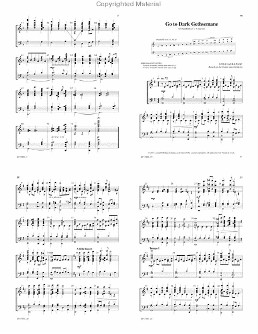 From the Cross to Resurrection 5-Octaves scores gallery preview page 3