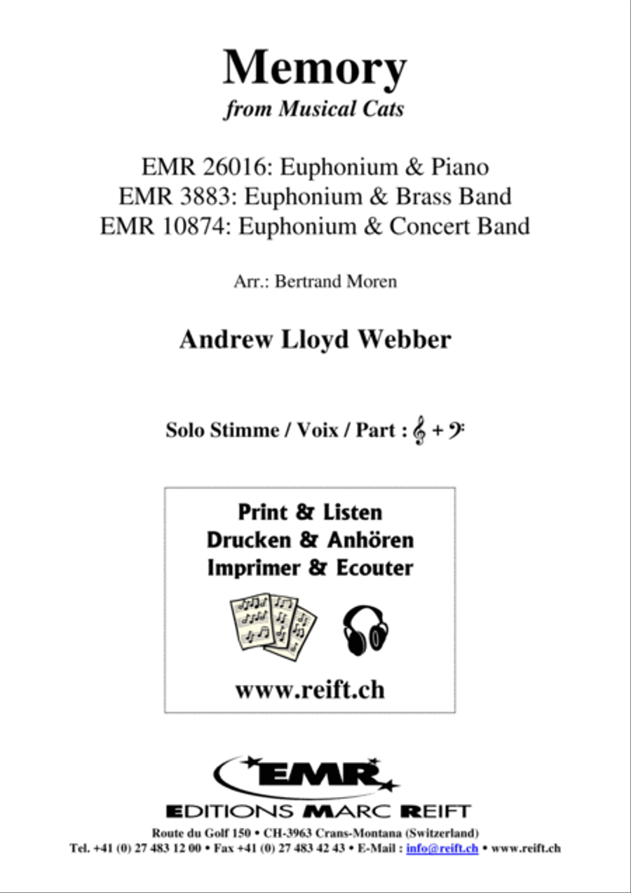 Memory Euphonium scores gallery preview page 2