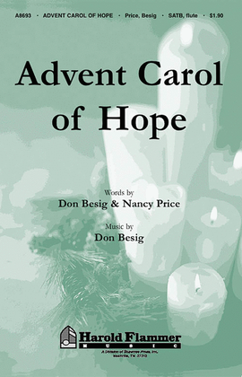 Book cover for Advent Carol of Hope