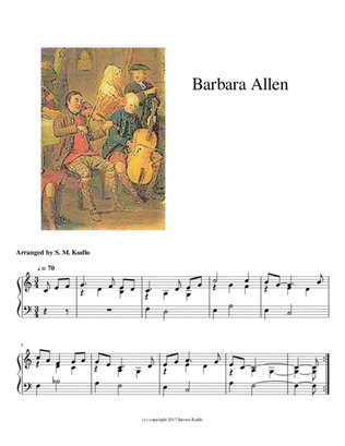 Book cover for Barbara Allen