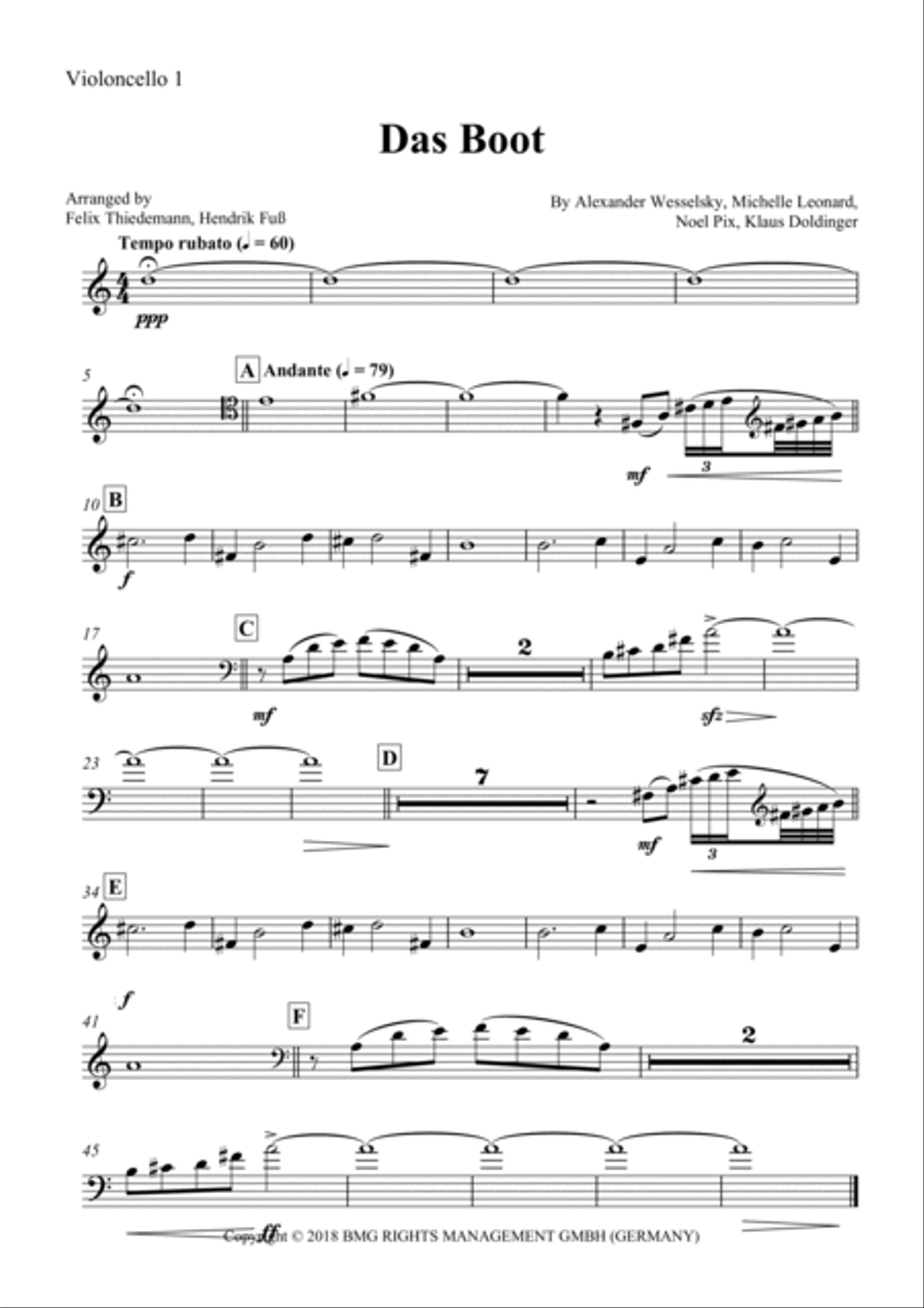 Alle In Einem Boot Alle In Einem Boot Chamber Music scores gallery preview page 5