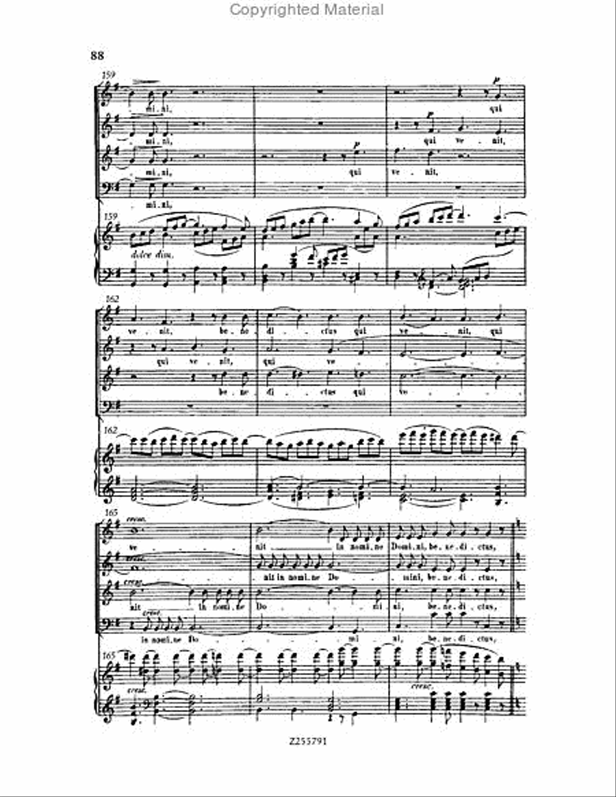 Missa Solemnis, Op.123 Choir scores gallery preview page 88