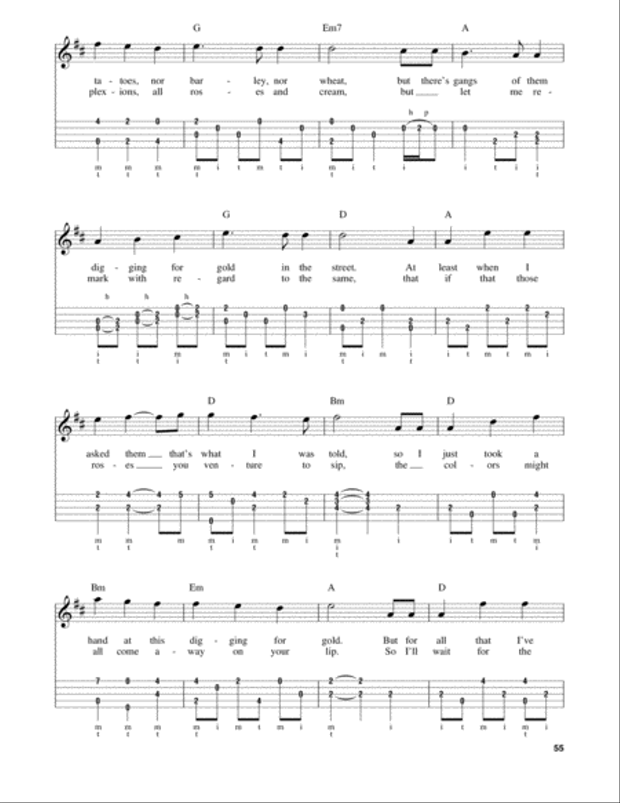 The Mountains Of Mourne Banjo scores gallery preview page 2