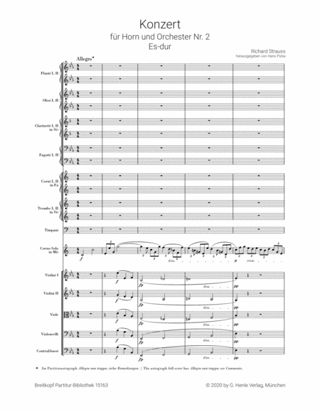 Horn Concerto No. 2 in E flat major TrV 283