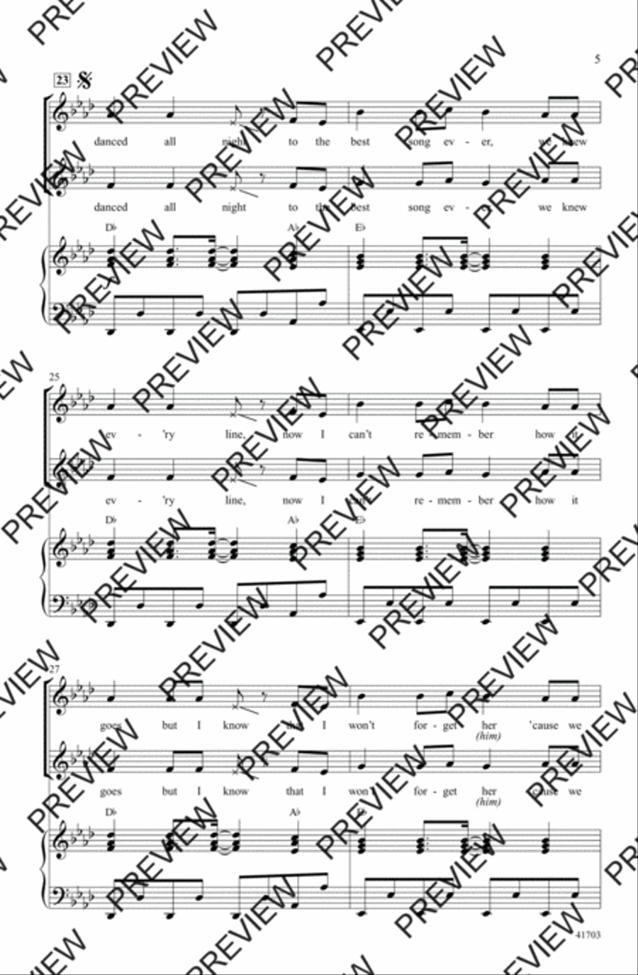 Best Song Ever Best Song Ever 2-Part scores gallery preview page 5