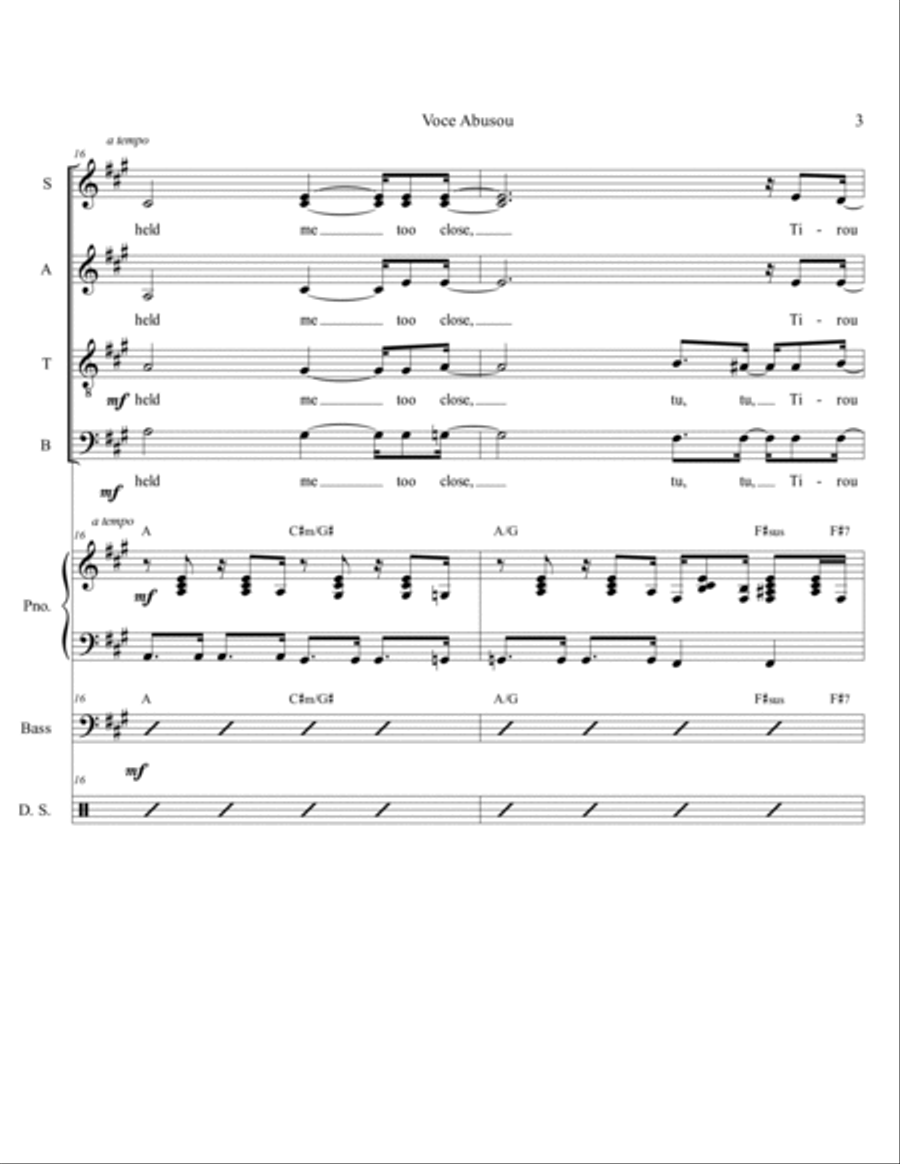 Voce Abusou Divisi scores gallery preview page 3