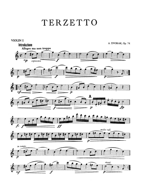 Terzetto, Op. 74