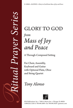 Book cover for Glory to God from "Mass of Joy and Peace"