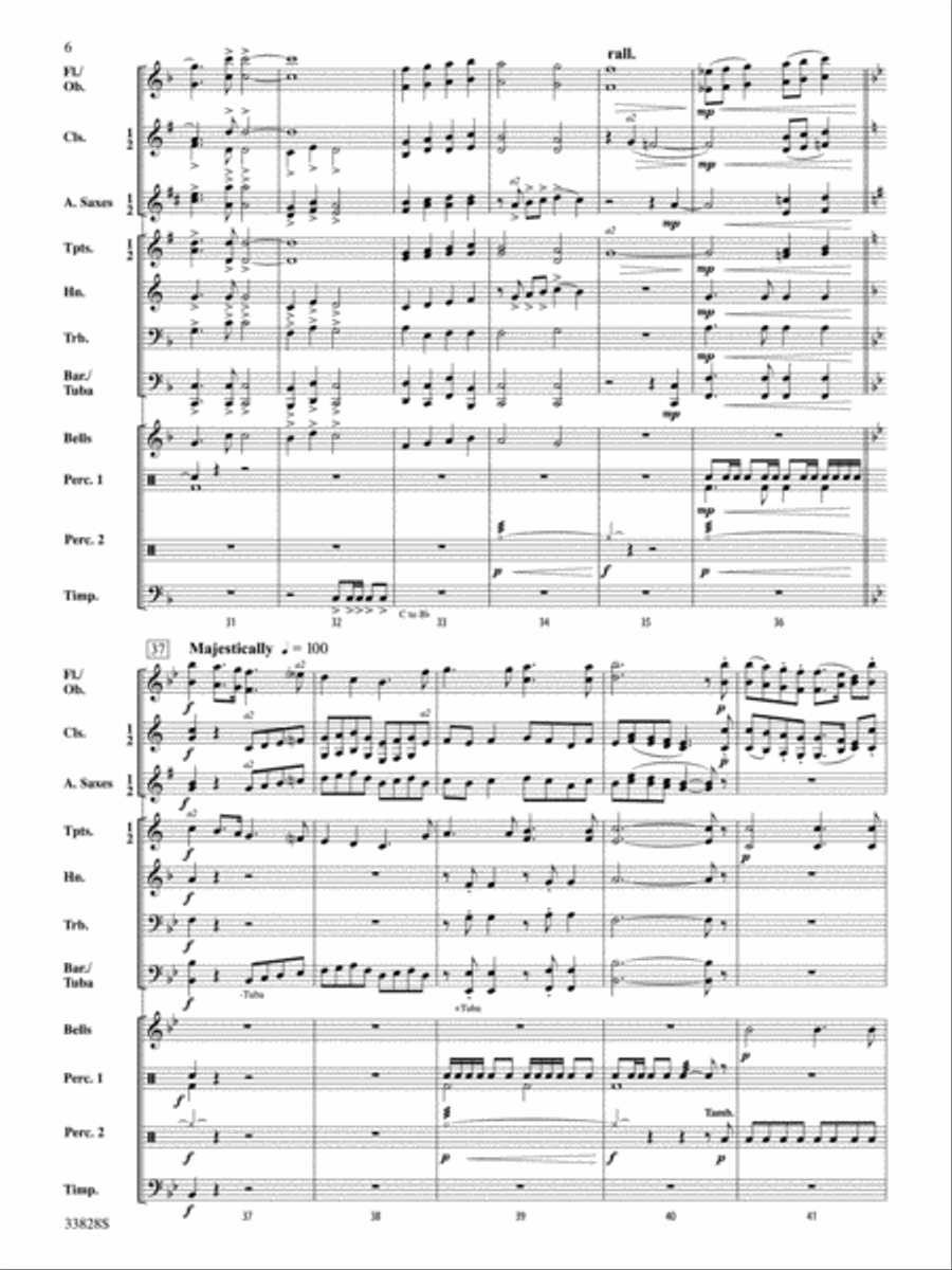 Noel! Concert Band scores gallery preview page 5