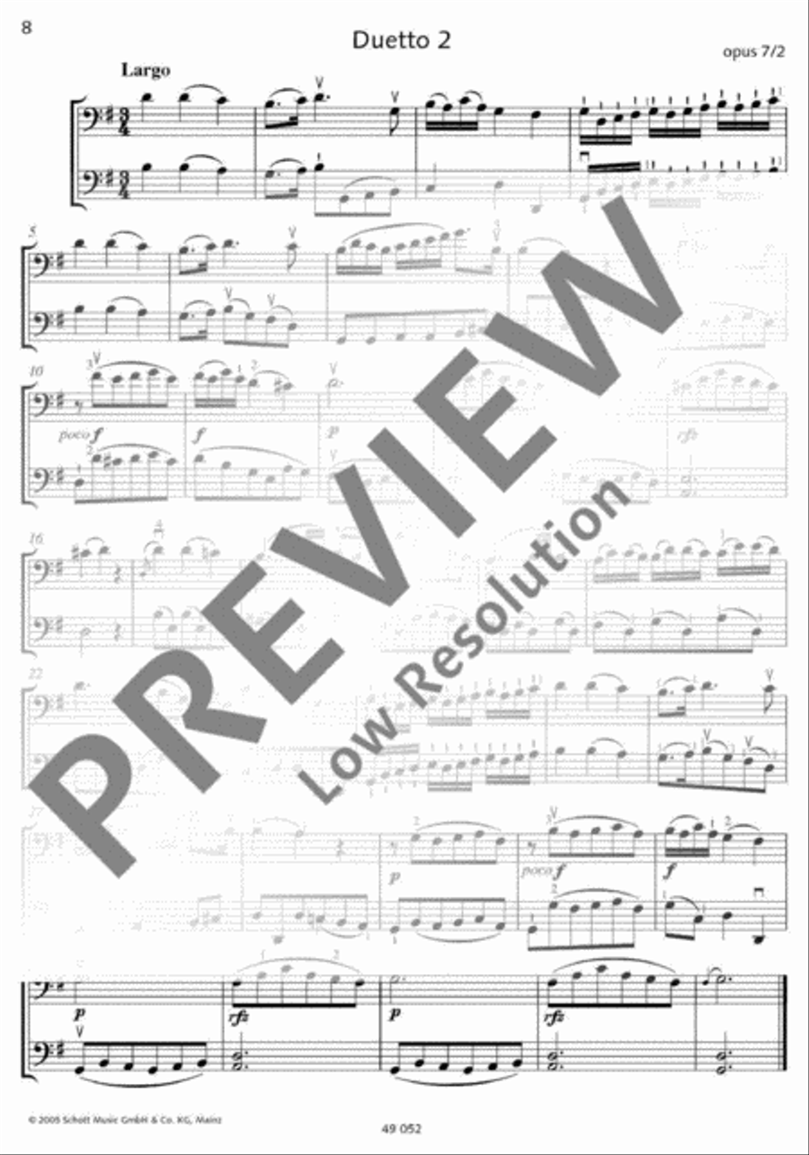 6 Easy Duets 6 Easy Duets String Duet scores gallery preview page 9