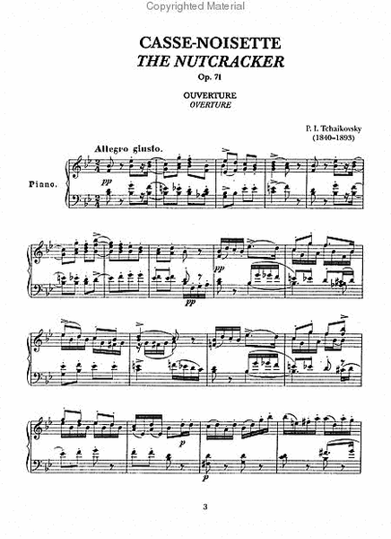 The Nutcracker -- Complete Ballet for Solo Piano