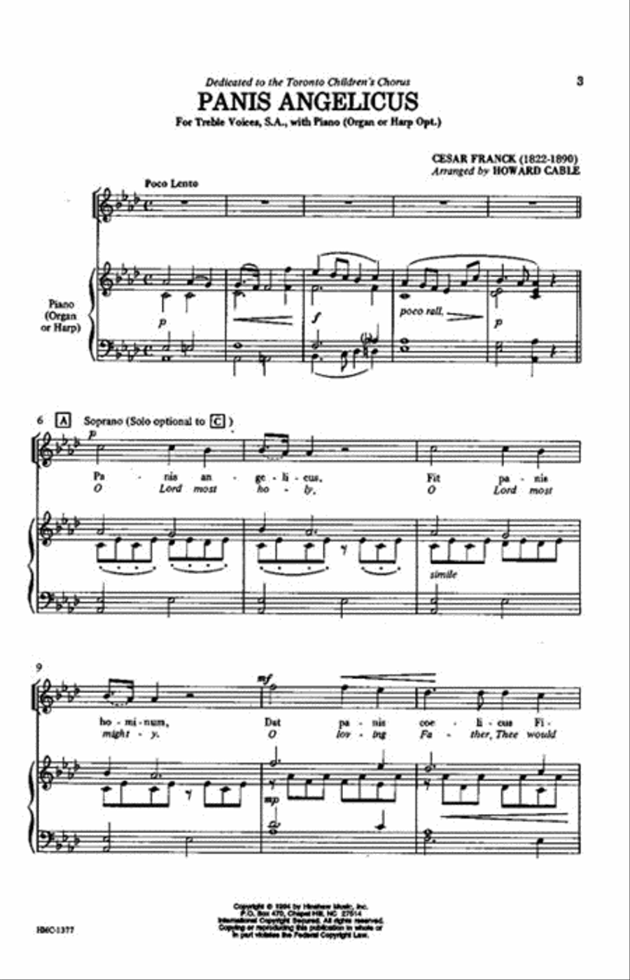 Panis Angelicus Panis Angelicus SA scores gallery preview page 2