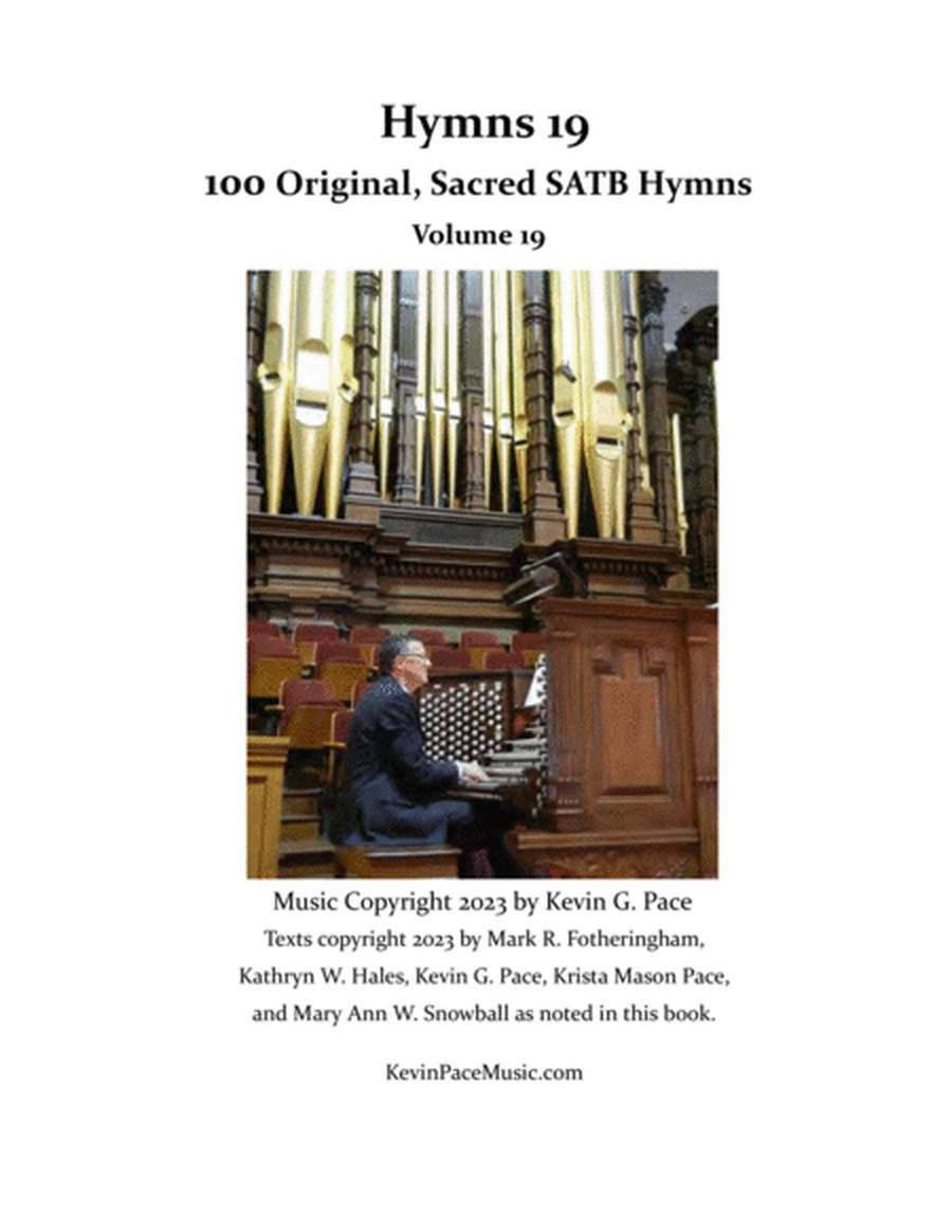 Hymns 19: 100 original, sacred hymns for SATB Voices image number null
