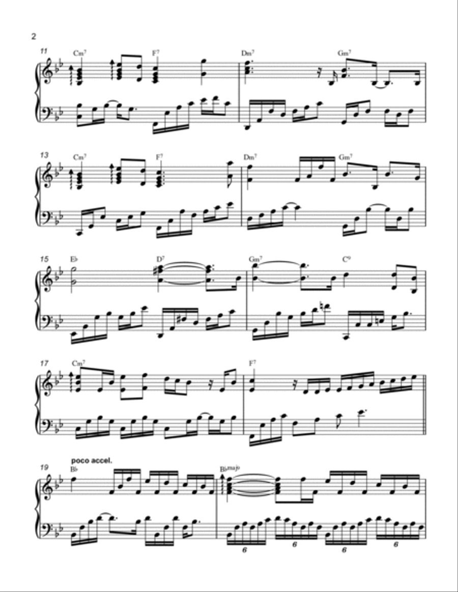 Through The Eyes Of Love Through The Eyes Of Love Piano Solo scores gallery preview page 2