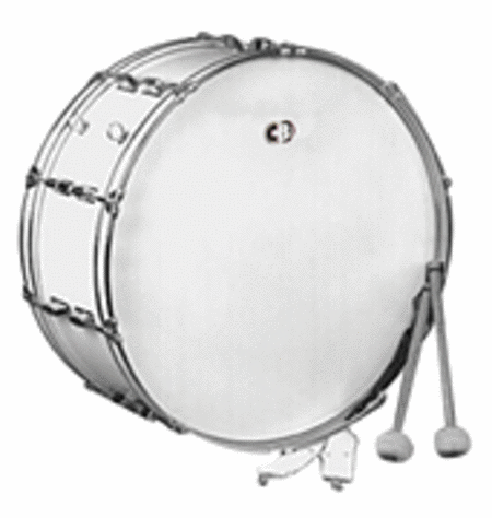 CB700 14x22 Bass Drum - White