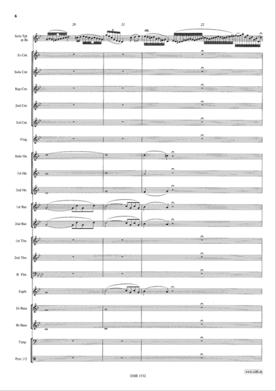 Konzertstuck No. 1 Brass Band scores gallery preview page 7