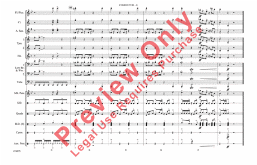 Think Marching Band scores gallery preview page 9