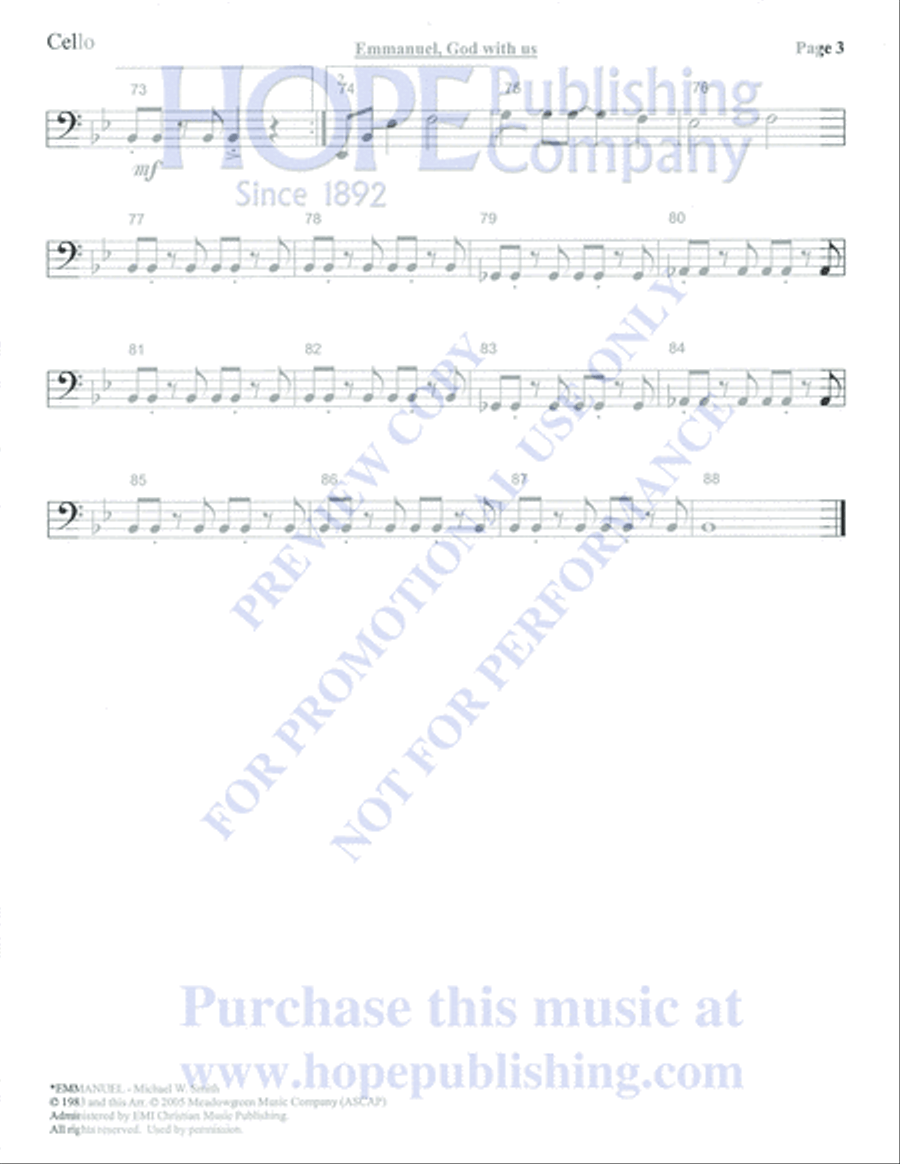 Emmanuel Emmanuel Orchestra scores gallery preview page 366